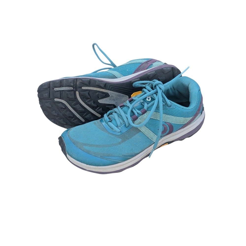 Topo Athletic Terraventure 3 Running Shoes Women's Size 9 Teal/Purple Sneakers